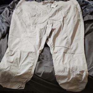 Torrid Gray Capri Pants Casual Loose-Fitting